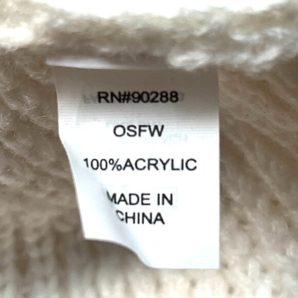 adidas Pom Beanie White NWOT - Picture 5 of 10